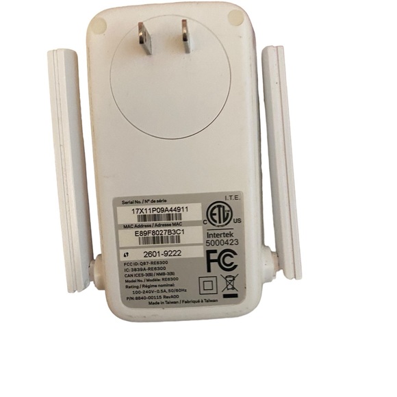 Linksys RE6300 wifi range extender intertek 5000423 - Picture 2 of 3